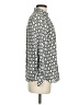 The Limited 100% Polyester Gray Long Sleeve Blouse Size S - photo 4