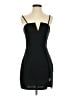 Shein Solid Black Cocktail Dress Size S - photo 1