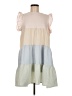 Unbranded Color Block Ivory Casual Dress Size 8/10 - photo 1