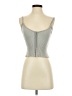 Zara 100% Polyamide Gray Sleeveless Top Size S - photo 1