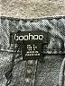 Boohoo 100% Cotton Gray Jeans Size 2 - photo 3