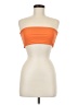 Zaful Orange Sleeveless Top Size M - photo 1