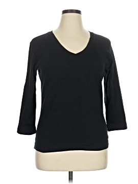 Three Dots 3/4 Sleeve T Shirt