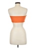 Zaful Orange Sleeveless Top Size M - photo 2