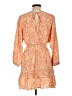 Assorted Brands Paisley Orange Casual Dress Size L - photo 2