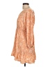 Assorted Brands Paisley Orange Casual Dress Size L - photo 5