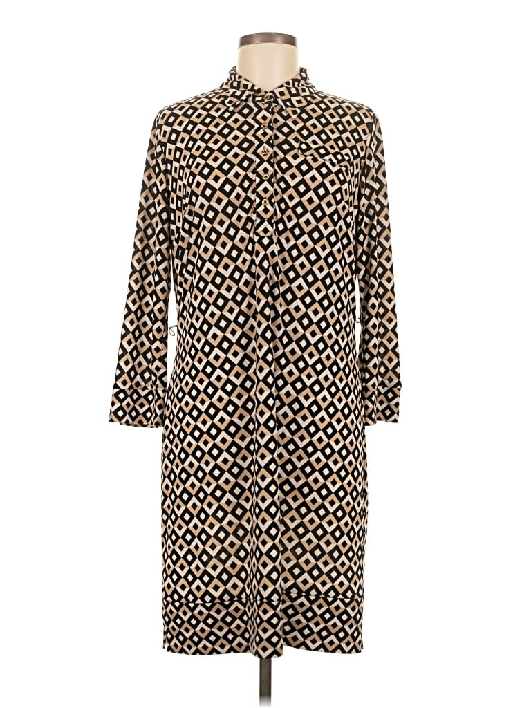 Pre-owned Donna Morgan Casual Dress In Brown