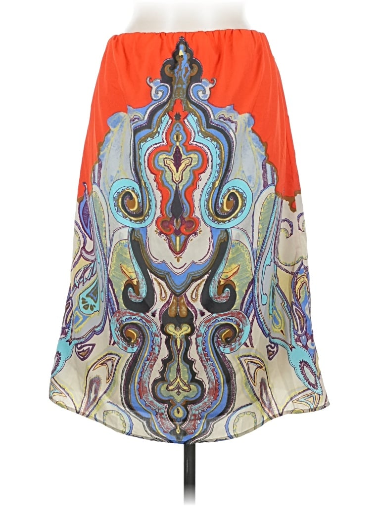 Pre-owned Glam Casual Skirt In Orange
