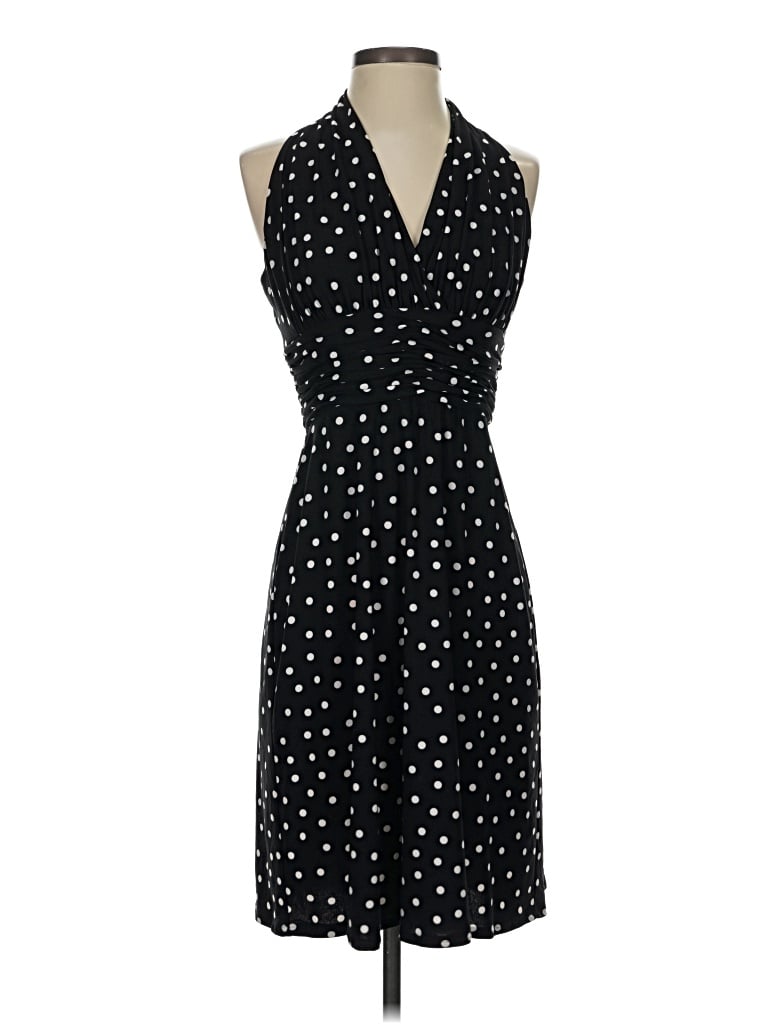 Pre-owned Evan Picone Cocktail Dress In Black