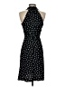 Evan Picone Polka Dots Black Cocktail Dress Size 2 (petite) - photo 2