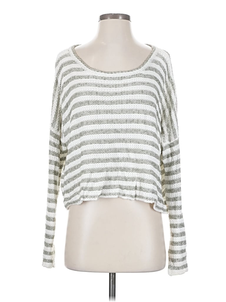 Pre-owned Storia Cardigan Sweater In Silver