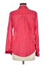 Express 100% Cotton Red Long Sleeve Button-Down Shirt Size M - photo 2