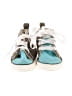 Old Navy Argyle Teal Green Sneakers Size 0-3 mo (baby) - photo 2