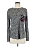 Brittany Black Gray Long Sleeve Top Size M (estimated) - photo 1