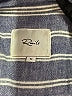 Rails Stripes Blue Long Sleeve Button-Down Shirt Size M - photo 7