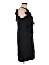 Taylor 100% Silk Black Cocktail Dress Size 6 - photo 4