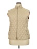 Lands' End 100% Polyester Ivory Vest Size 18 - 20 - photo 1