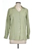 Jaclyn Smith 100% Polyester Green Long Sleeve Blouse Size 10 - photo 1