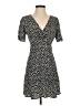 Leith 100% Viscose Polka Dots Black Casual Dress Size XS - photo 1