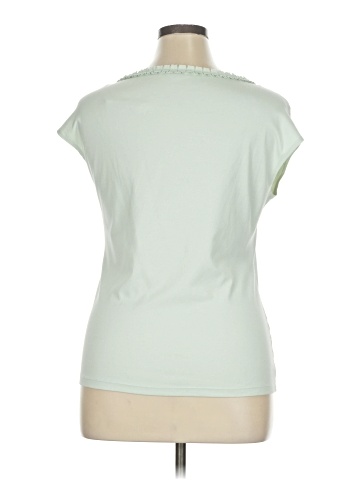 Lafayette 148 New York Short Sleeve Top (view 2)