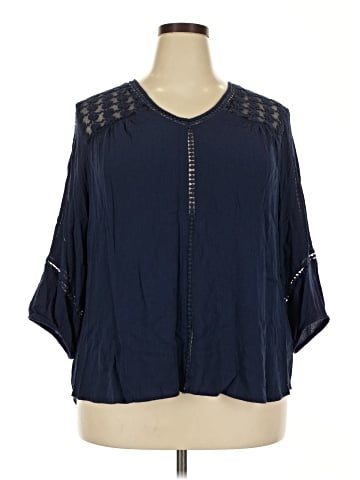 Hannah 3/4 Sleeve Blouse (view 1)