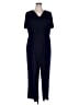 Sabrina Collective Solid Blue Jumpsuit Size 1X - photo 1