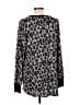 Everleigh Animal Print Silver Long Sleeve T-Shirt Size L - photo 2