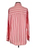 Zara Stripes Red Long Sleeve Button-Down Shirt Size S - photo 2