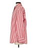 Zara Stripes Red Long Sleeve Button-Down Shirt Size S - photo 5