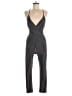 Trac Stripes Black Jumpsuit Size M - photo 1