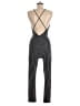Trac Stripes Black Jumpsuit Size M - photo 2