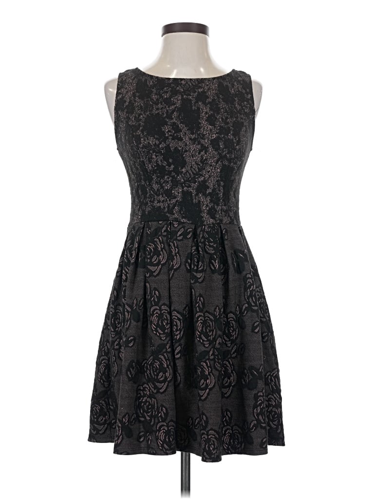 Pre-owned Xhilaration Cocktail Dress In Black