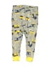 Walmart 100% Cotton Print Yellow Casual Pants 9-12 MO / 12 MO - photo 1