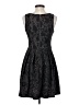 Xhilaration Paisley Black Cocktail Dress Size S - photo 2
