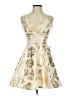 B. Darlin Gold Cocktail Dress Size 1 - 2 - photo 1