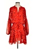 AaKaa Red Casual Dress Size S - photo 1