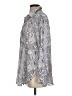 Pilcro 100% Modal Paisley Silver Long Sleeve Blouse Size XS - photo 5