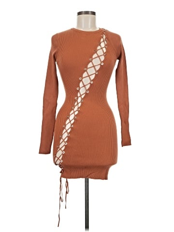 May Pink Cocktail Dress (view 1)