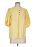 Ann Taylor Yellow 3/4 Sleeve Blouse Size XS - photo 1