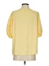 Ann Taylor Yellow 3/4 Sleeve Blouse Size XS - photo 2