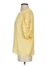 Ann Taylor Yellow 3/4 Sleeve Blouse Size XS - photo 5