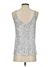 Tahari Silver Tank Top Size S - photo 2