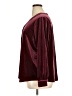 Lands' End Burgundy Long Sleeve Blouse Size 1X - photo 5