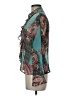 Koret Paisley Teal Long Sleeve Blouse Size 8 (petite) - photo 5