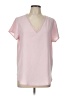 Unbranded Pink Short Sleeve Blouse Size L - photo 1