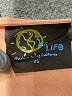 Blue Life 100% Rayon Orange 3/4 Sleeve Blouse Size XS - photo 7