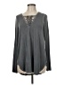 American Eagle Outfitters Gray Long Sleeve Top Size M - photo 1