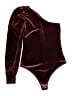 Shinestar Burgundy Bodysuit Size S - photo 2