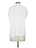 Raisins White Short Sleeve Blouse Size S - photo 2