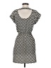 Candie's 100% Polyester Chevron-herringbone Black Cocktail Dress Size S - photo 2